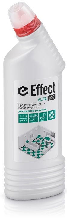 Effect АЛЬФА 102 Средство для удаления ржавчины, 0,75л (13703) оптом в Торус