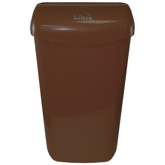 Корзина д/мусора LIME 23л подвесная с держателем мешка коричневый (974235) оптом в Торус