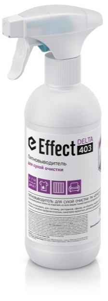 Effect ДЕЛЬТА 403 Пятновыводитель для сухой очистки, 0,5л (13122) оптом в Торус