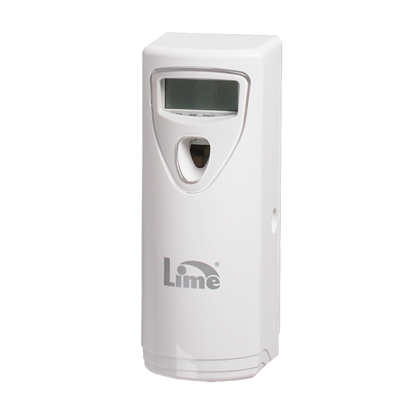 Диспенсер д/освежителя воздуха LIME программируемый БЕЛЫЙ (AZ 520 LCD) оптом в Торус