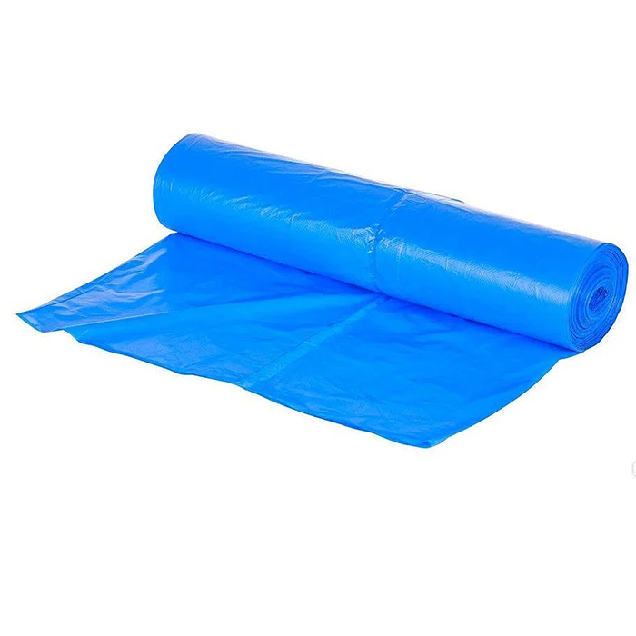 Пакеты д/мусора 120л (25шт/рул) 20мкм 70х110см голубые (19530) оптом в Торус