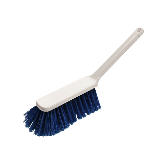 Щётка ручная с мягкой щетиной Brush FOOD 310*40*90мм синяя (88932) оптом в Торус