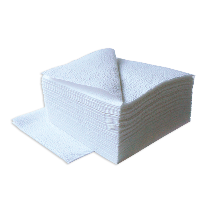 Салфетки LIME 1-сл, 24*24см, 400л, белые 17г/м.кв.(410100-Ц) оптом в Торус