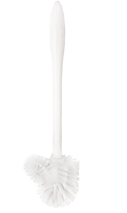 Ёрш д/унитаза Brush CLEAN без подставки наклонный белый (6340) оптом в Торус