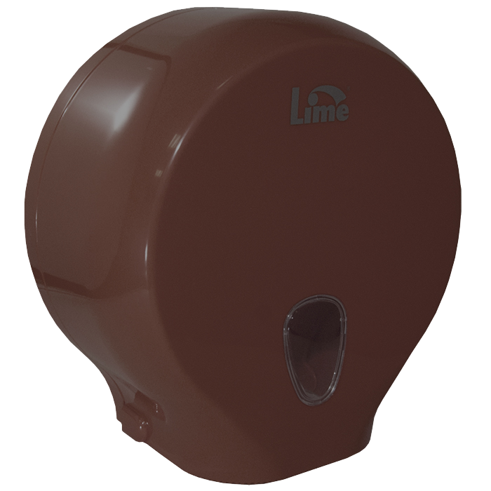 Диспенсер д/туалетной бумаги LIME 200м коричневый (915205) оптом в Торус