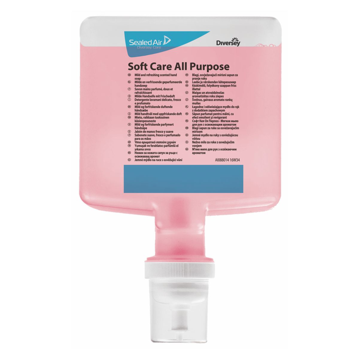 SOFT CARE All Purpose, Мягкое мыло д/рук с освеж.ароматом, 1300мл (100938558) оптом в Торус