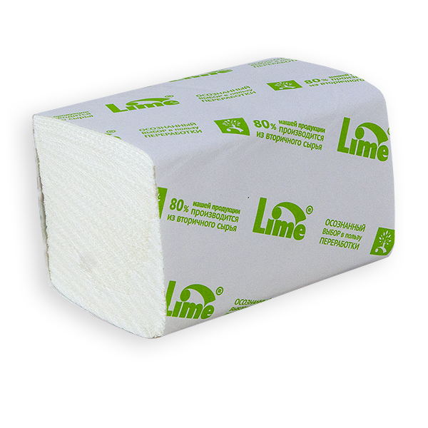 Т/бумага в пач. LIME Premium 2-сл, V-укл, 200 листов, 11*22,5см, белая 17г/м.кв.(250840-Ц) ТИСНЕНИЕ оптом в Торус