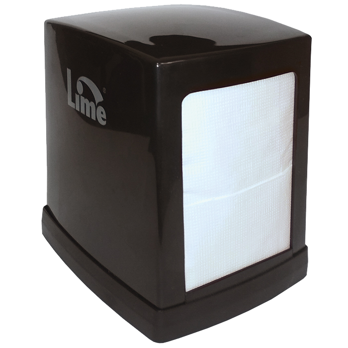 Диспенсер д/салфеток  LIME Napkins 18*24см ЧЕРНЫЙ (947002) оптом в Торус
