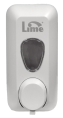 Диспенсер д/жидкого мыла-пены LIME 0.6л, белый (972000)