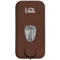 Диспенсер д/жидкого мыла LIME 1л, заливной, коричневый (973005)