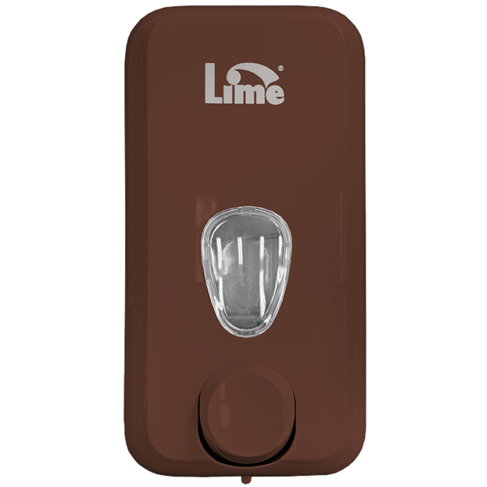 Диспенсер д/жидкого мыла LIME 1л, заливной, коричневый (973005)