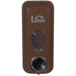Диспенсер д/жидкого мыла LIME 0.6л, заливной, коричневый (971005)