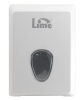 Диспенсер для туалетной бумаги листовой T3, LIME белый