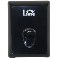 Диспенсер для туалетной бумаги листовой T3, LIME черный (916002)