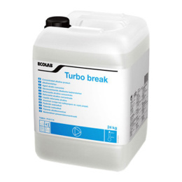 CINALAB Turbo Break 24кг, Щелочное жидкое моющее средство для стирки белого и цветного белья (1017370)