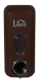 Диспенсер д/жидкого мыла LIME 0.6л, заливной, коричневый (971005)