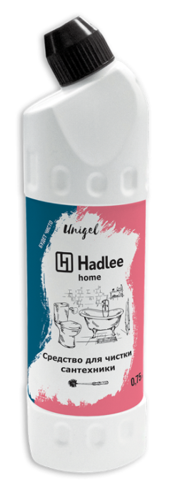 HADLEE home Unigel 0,75л, Средство для чистки сантехники (6-2102-07)