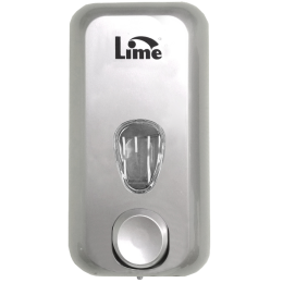 Диспенсер д/жидкого мыла LIME 1л, заливной, серый (973001)