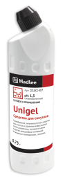 HADLEE Unigel 0,75л, Средство для удаления известкового налета и ржавчины в санузлах (2102-07)