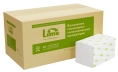 Полотенца бумажные листовые LIME Premium V-сложения (ZZ), 2-слойные, 200 листов, H3 (220200)