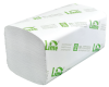 Полотенца бумажные листовые LIME Premium SmartMix V-сложения (ZZ), 1-слойные, 250 листов, H3, (210650)