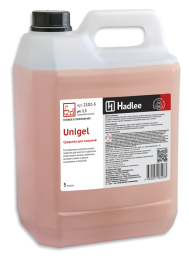 HADLEE Unigel 5л,Средство для удаления известкового налета и ржавчины в санузлах (2102-5)
