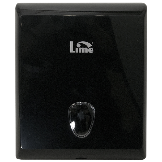 Диспенсер для полотенец Z-сложения, H2, LIME черный (927002)