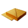 Салфетки LIME 2-слойные, 33*33 см, 125 листов, жёлтые (740800)