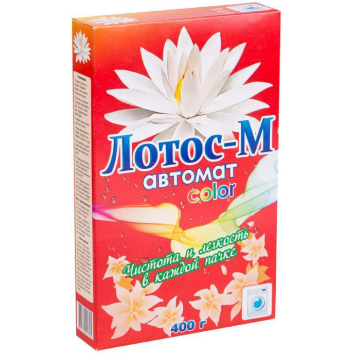 ЛОТОС-М 400гр Стиральный порошок автомат Color