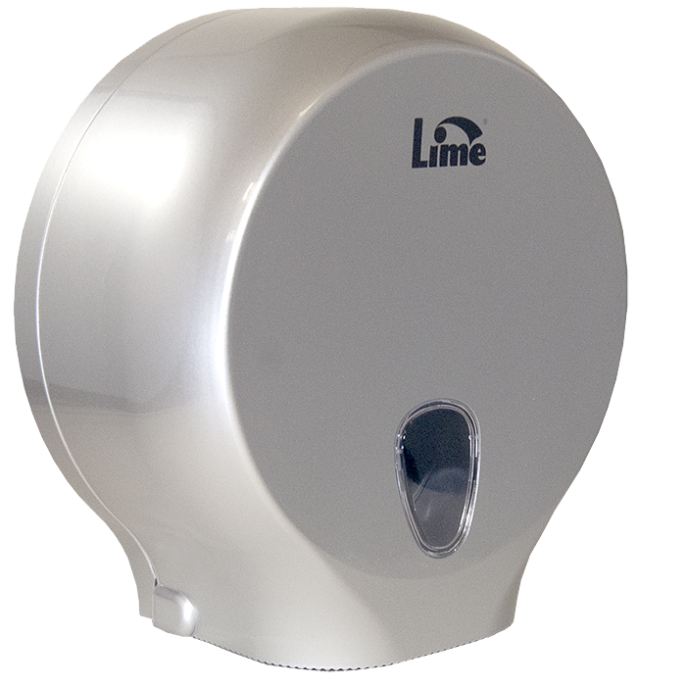 Диспенсер для туалетной бумаги рулонной, Т2, LIME 200м, серый (915201)