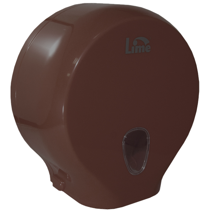 Диспенсер для туалетной бумаги рулонной, Т2, LIME 200м, коричневый (915205)