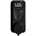 Диспенсер д/жидкого мыла-пены LIME 0.6л, черный (972002)