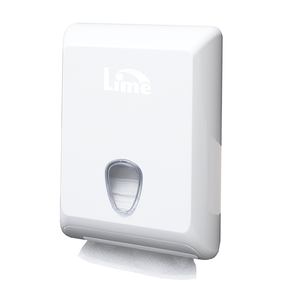 Диспенсер д/туалетной бумаги в пачках Z-укл LIME Prestige белый (А 83601)