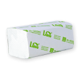 Полотенца бумажные листовые LIME Premium V-сложения (ZZ),с цветным тиснением, 2-слойные, 200 листов, H3 (2-220200) 