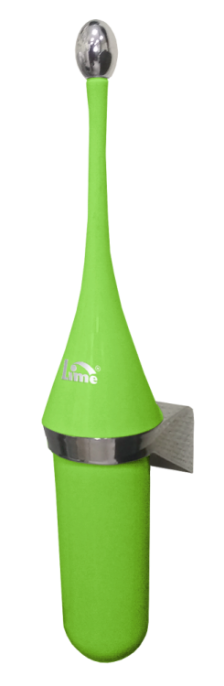 Ерш для туалета настенный LIME зеленый