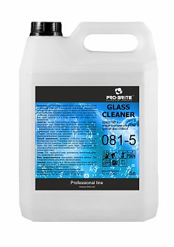 PRO-BRITE Glass cleaner 5л, Моющее средство для стёкол и зеркал (081-5)