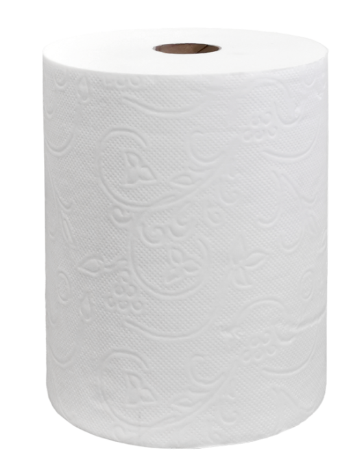 Полотенца бумажные рулонные Matic H1 FlyPapir Premium 2-сл, 150м (252150)