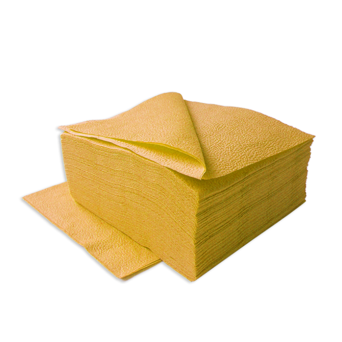 Салфетки LIME 1-сл, 33*33см, 400л, жёлтые (610800)
