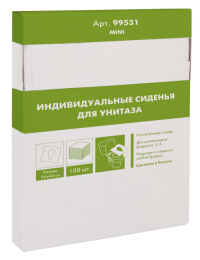Индивидуальные сиденья LIME-mini, сложение 1/4 (100шт) (99531)