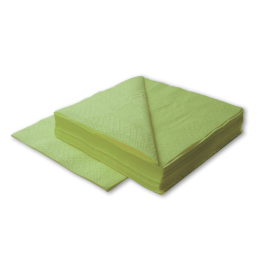 Салфетки LIME 2-сл, 33*33см, 125л, фисташковые (К740750)