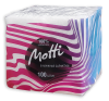 Салфетки MOTTI 1-слойные, 23*23 см, 100 листов, белые (410102)