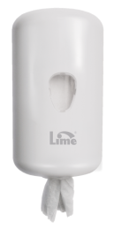 Диспенсер для полотенец с центральной вытяжкой, М1, LIME mini 120м, белый (931120)