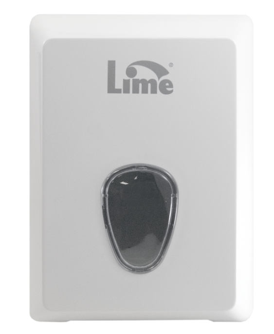 Диспенсер для туалетной бумаги листовой T3, LIME белый