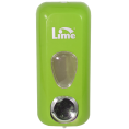 Диспенсер д/жидкого мыла LIME 0.6л, заливной, зеленый (971004)