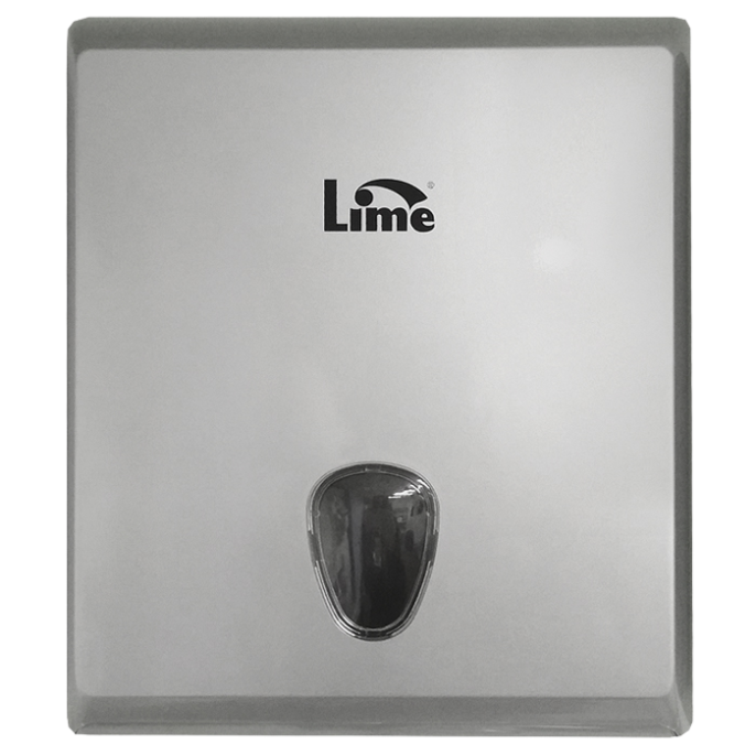 Диспенсер для полотенец Z-сложения, H2, LIME серый (927001)