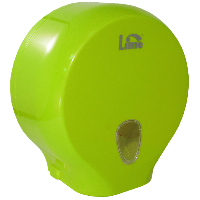 Диспенсер для туалетной бумаги рулонной, Т2, LIME 200м, зеленый (915204)
