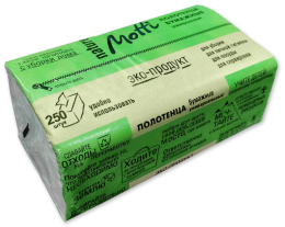 Полотенца в пачке MOTTI V-укладка, 1-слой, 250 листов (263250)
