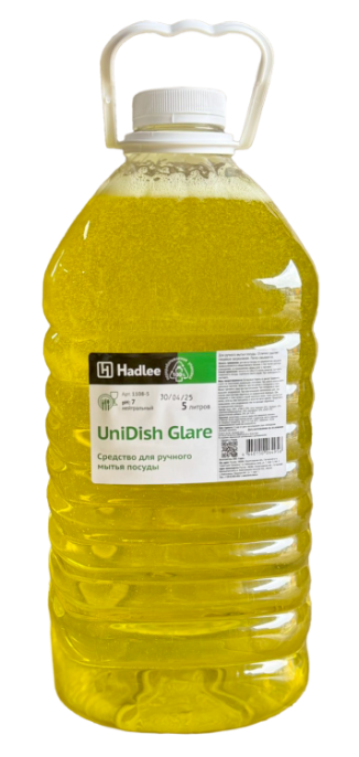 HADLEE Unidish Glare 5л ПЭТ, Средство для ручного мытья посуды (1108-5)