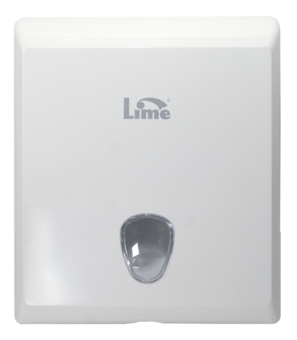 Диспенсер для полотенец Z-сложения, H2, LIME белый (927000)