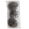 Мочалка д/мытья посуды ТОРУС (3 шт) металлическая (130-160)
